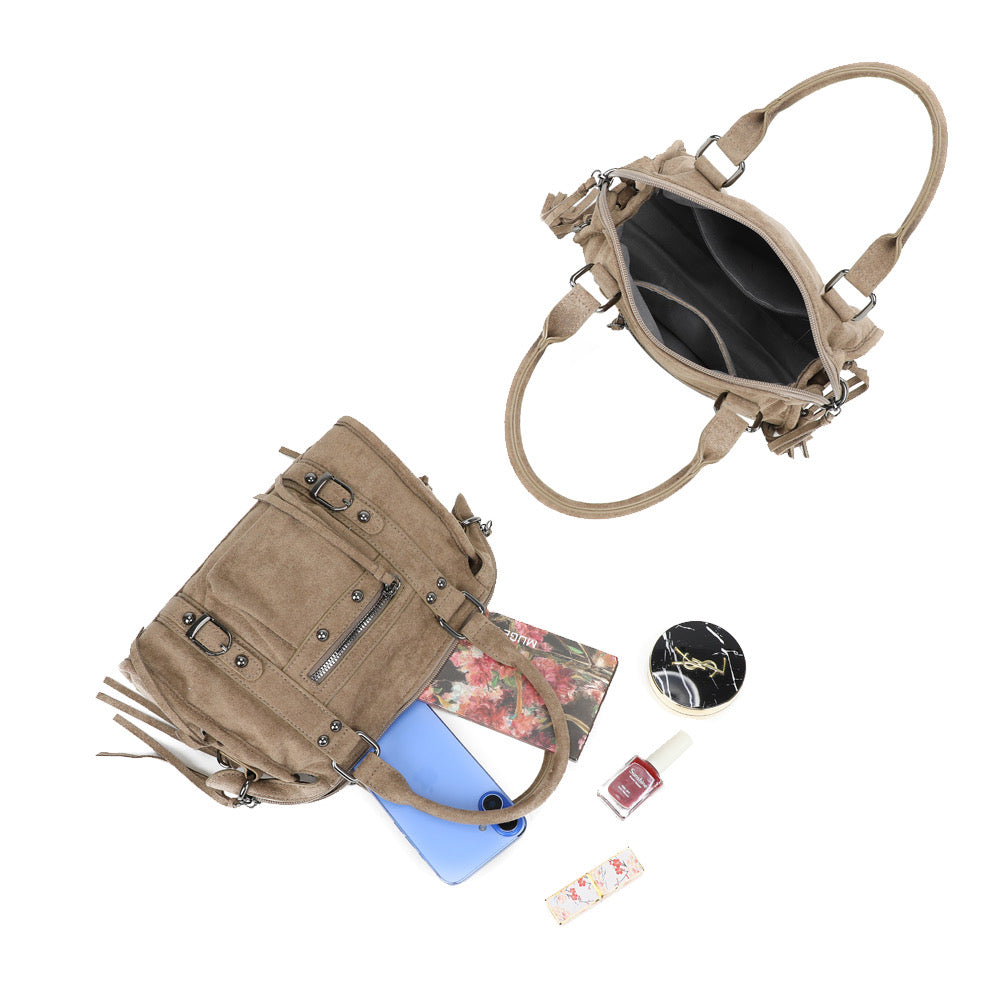 Sac Anaé – Suédine frangée