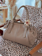 Sac cabas femme Alma taupe Mëya pour le travail et le bureau