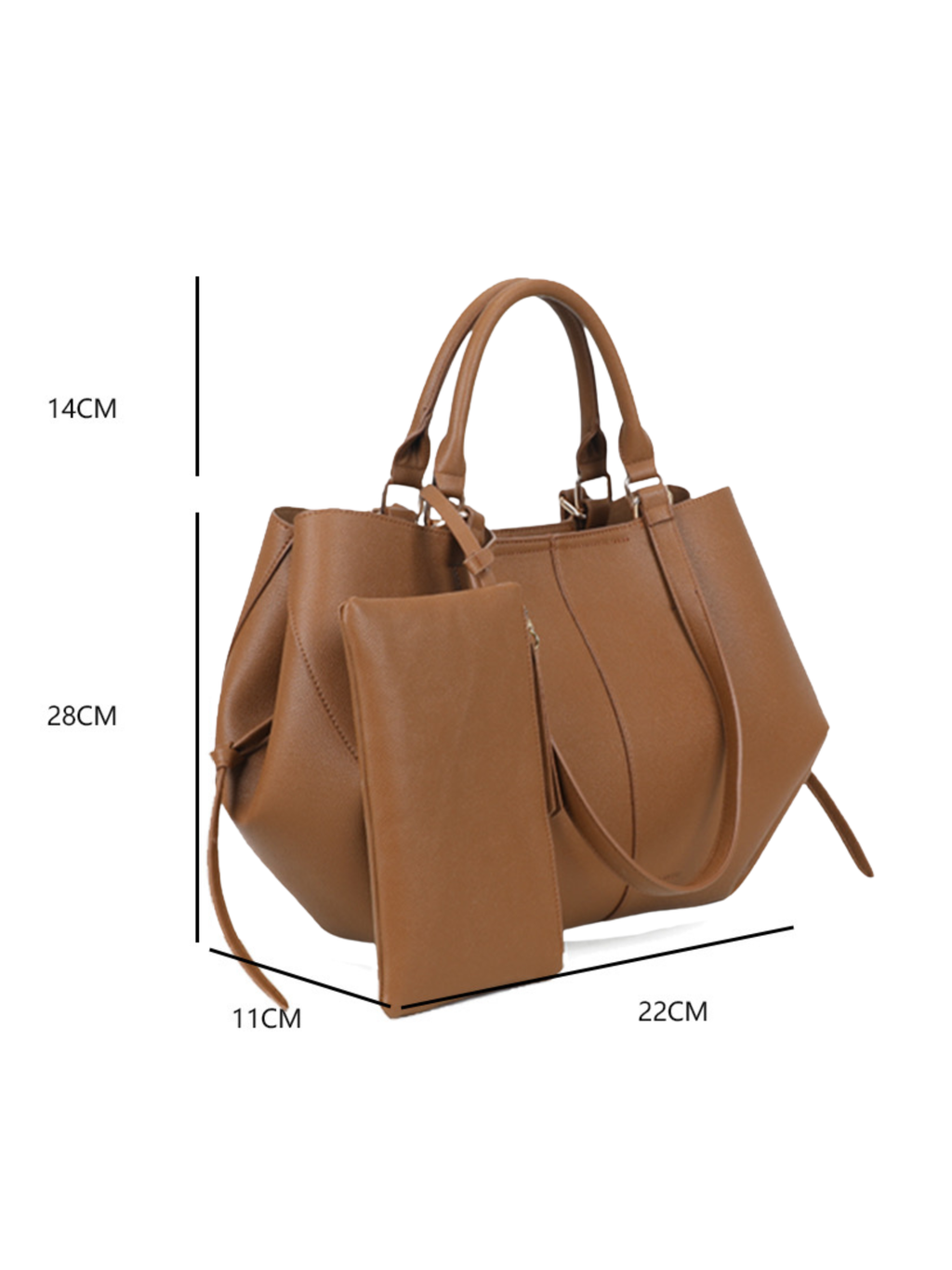 Sac Livia - Cabas Camel