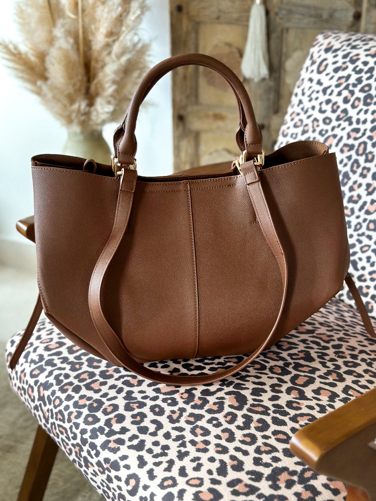 Livia Bag - Coffee Tote