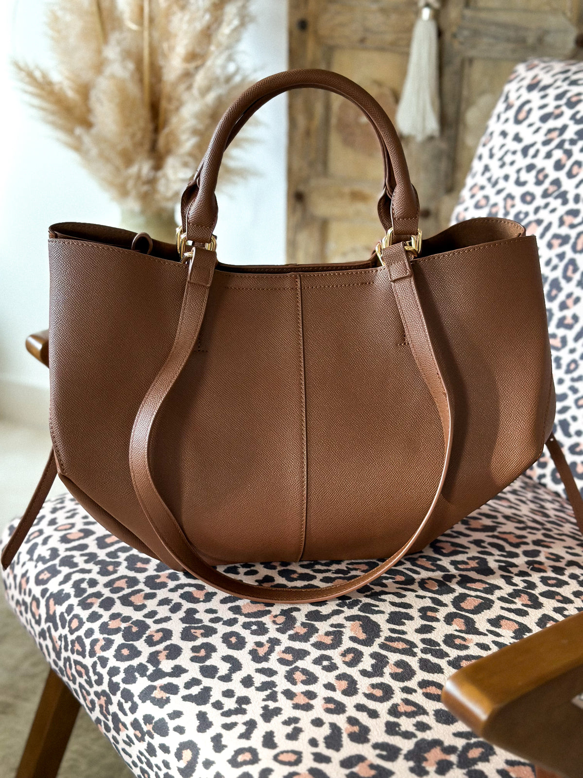 Livia Bag - Coffee Tote