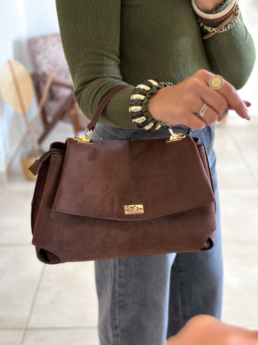 Sac Enora - Suédine