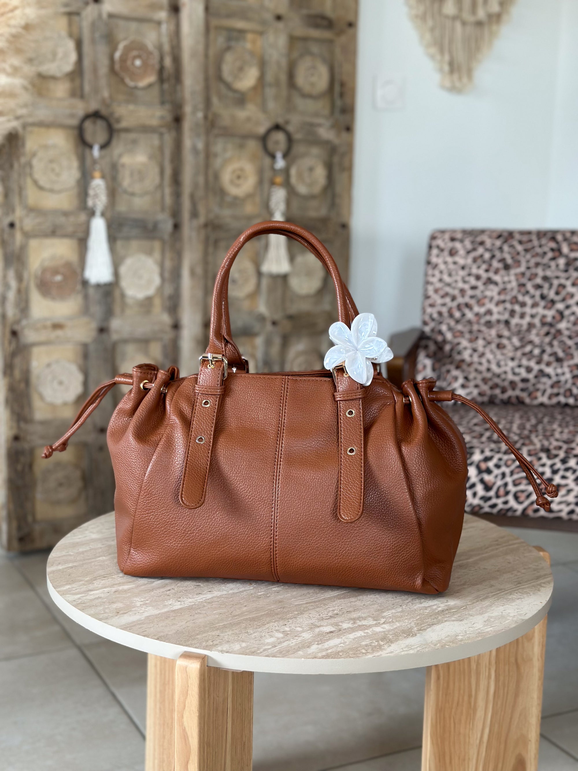Sac cabas Léona - Camel