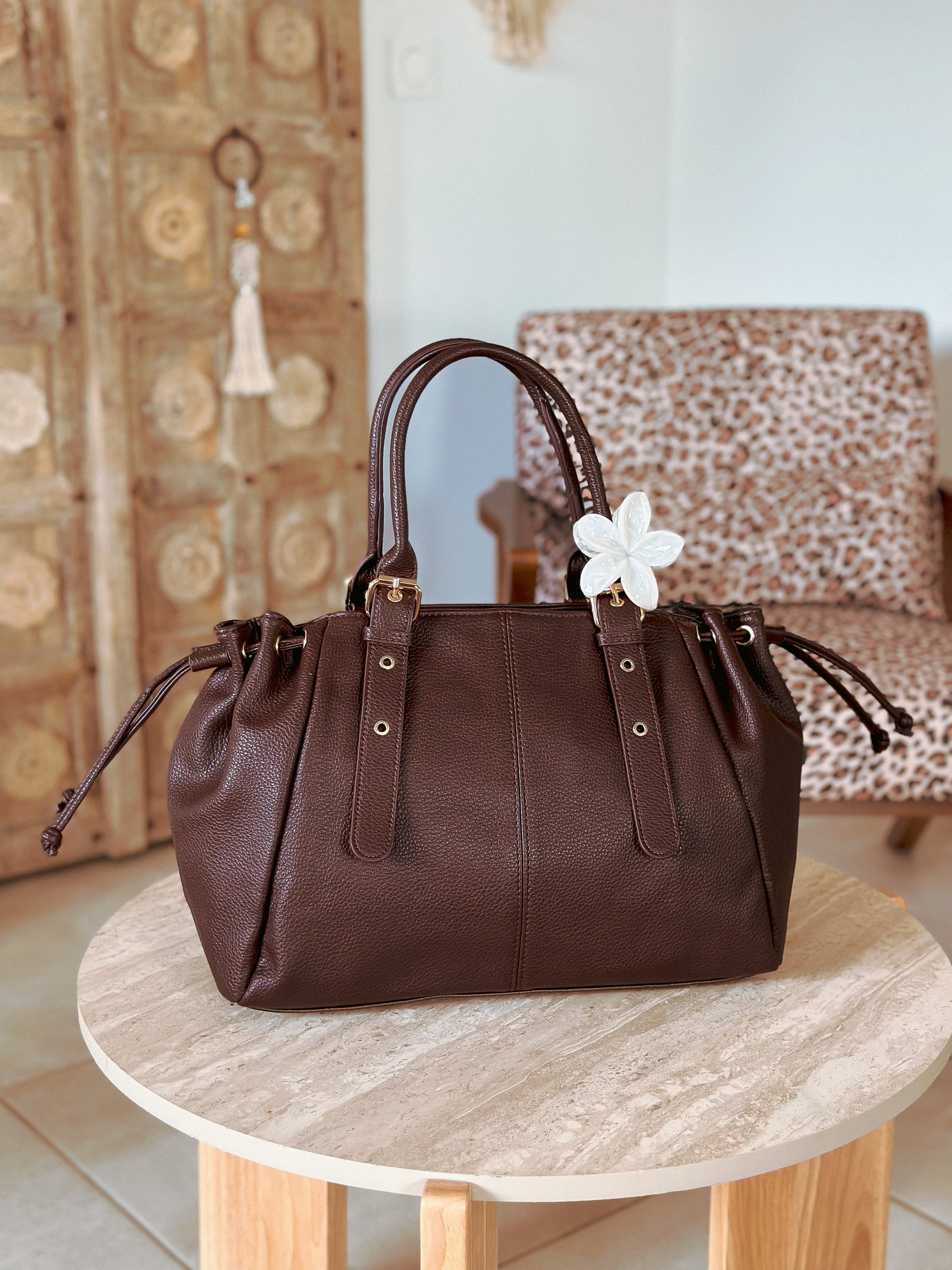 Sac cabas Léona - Marron