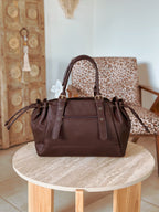 Sac cabas Léona - Marron