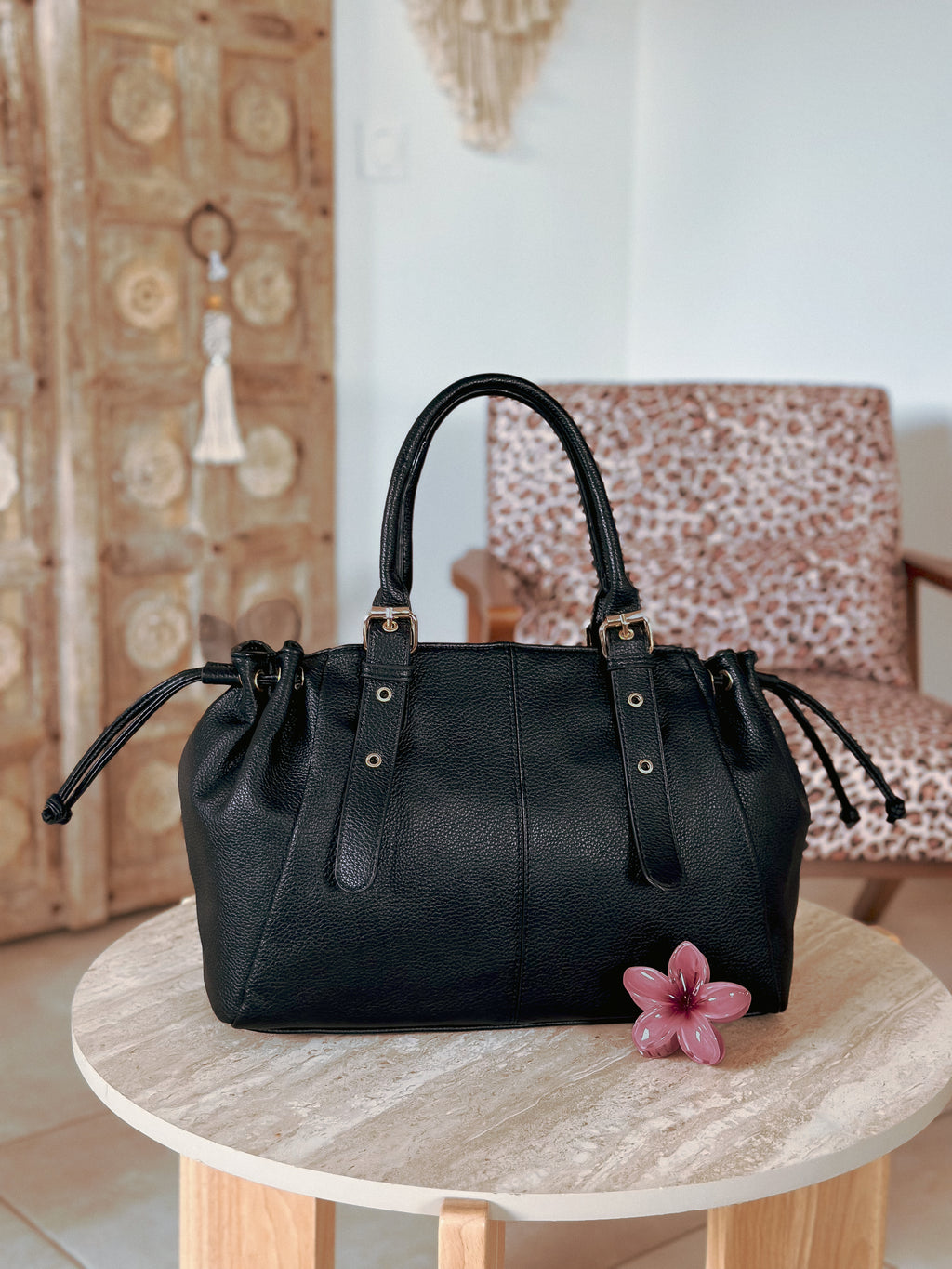 Sac cabas Léona - Noir