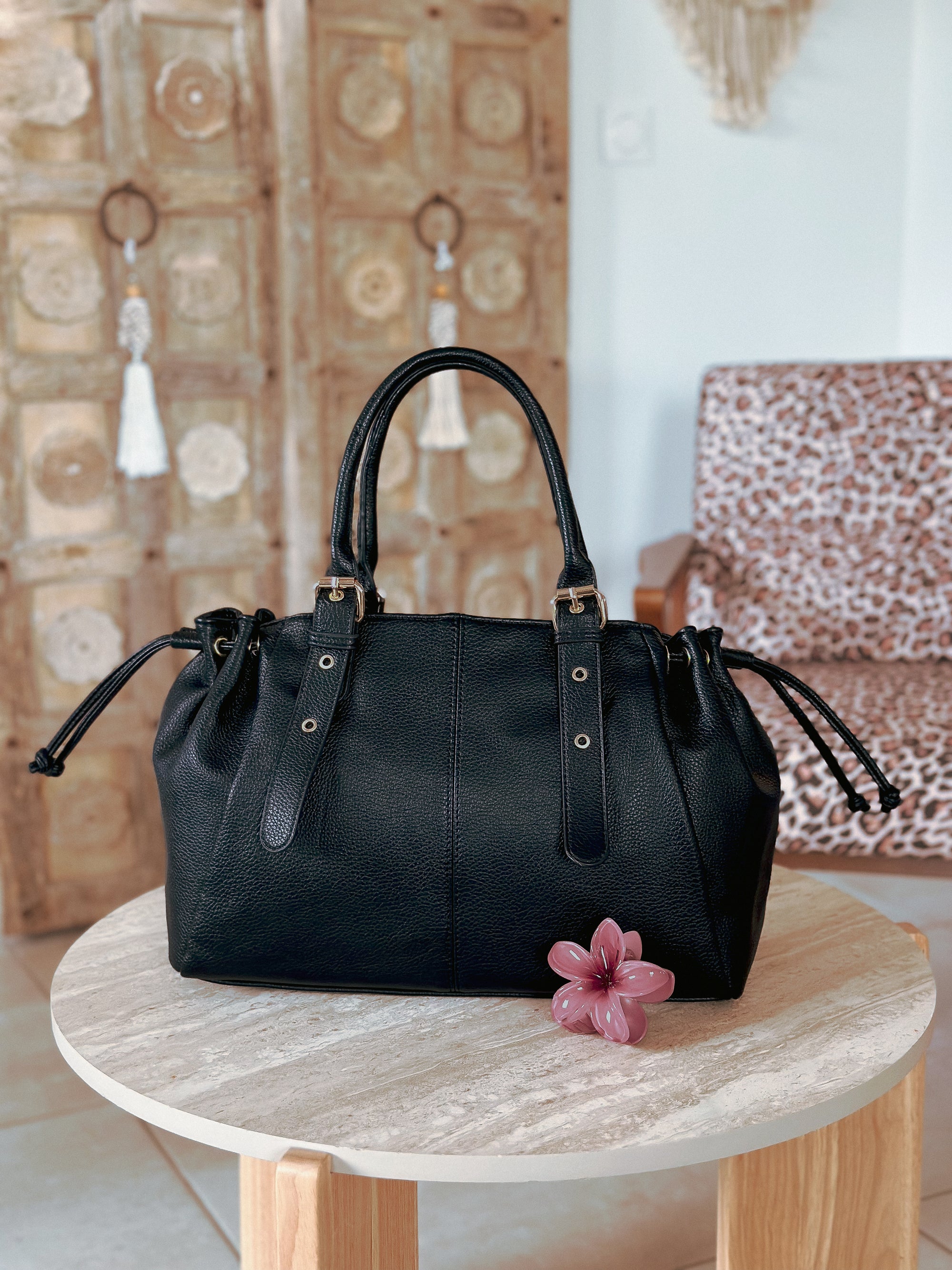 Sac cabas Léona - Noir