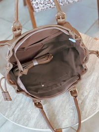 Léona tote bag - Taupe