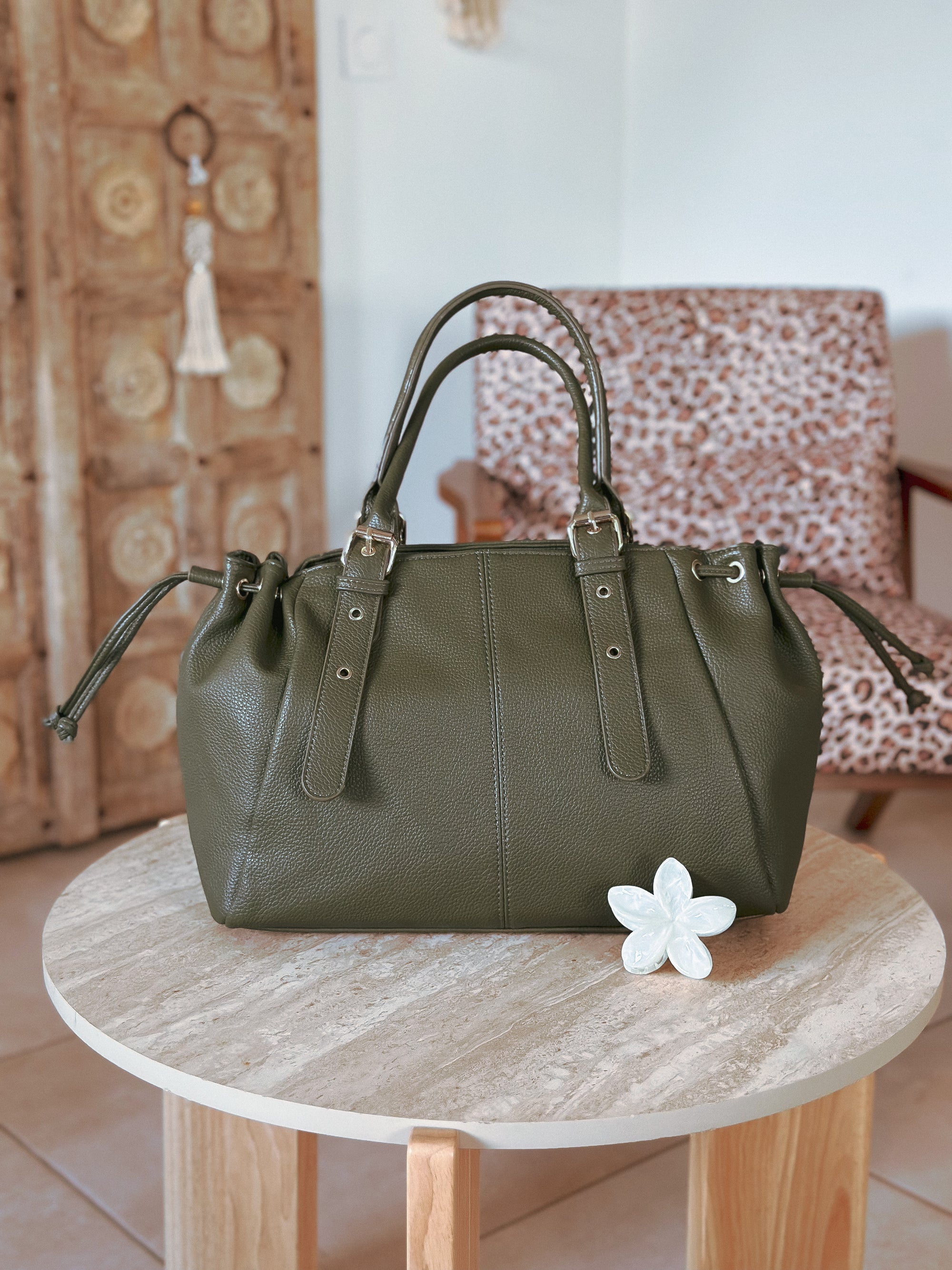 Sac cabas Léona - Olive
