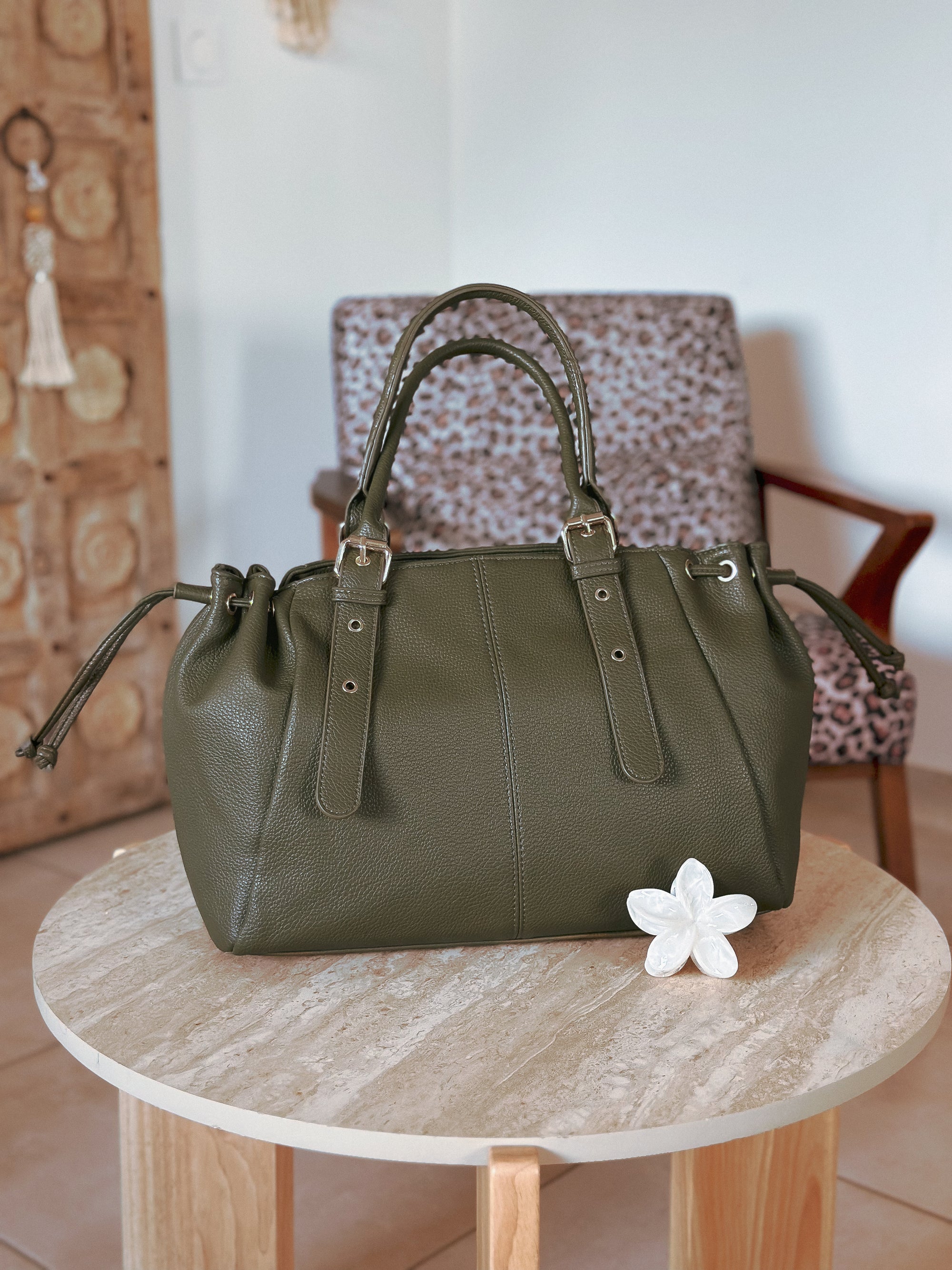 Sac cabas Léona - Olive