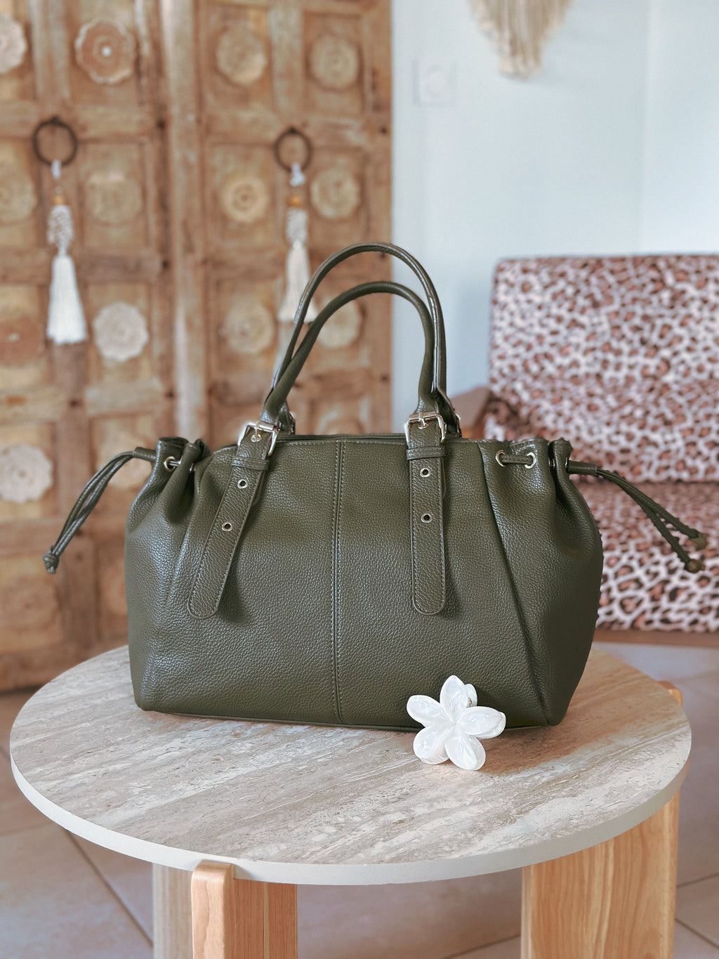 Sac cabas Léona - Olive