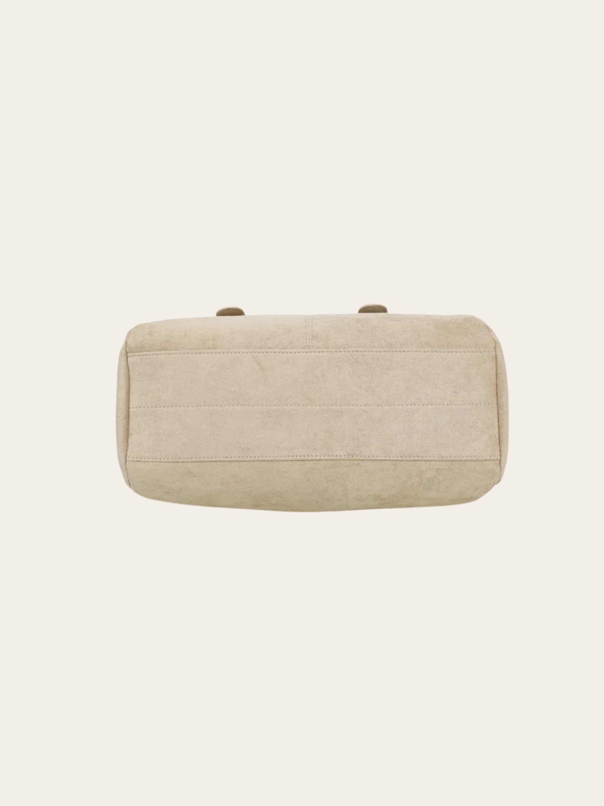 Sac Mariela - Grand cabas suédine taupe