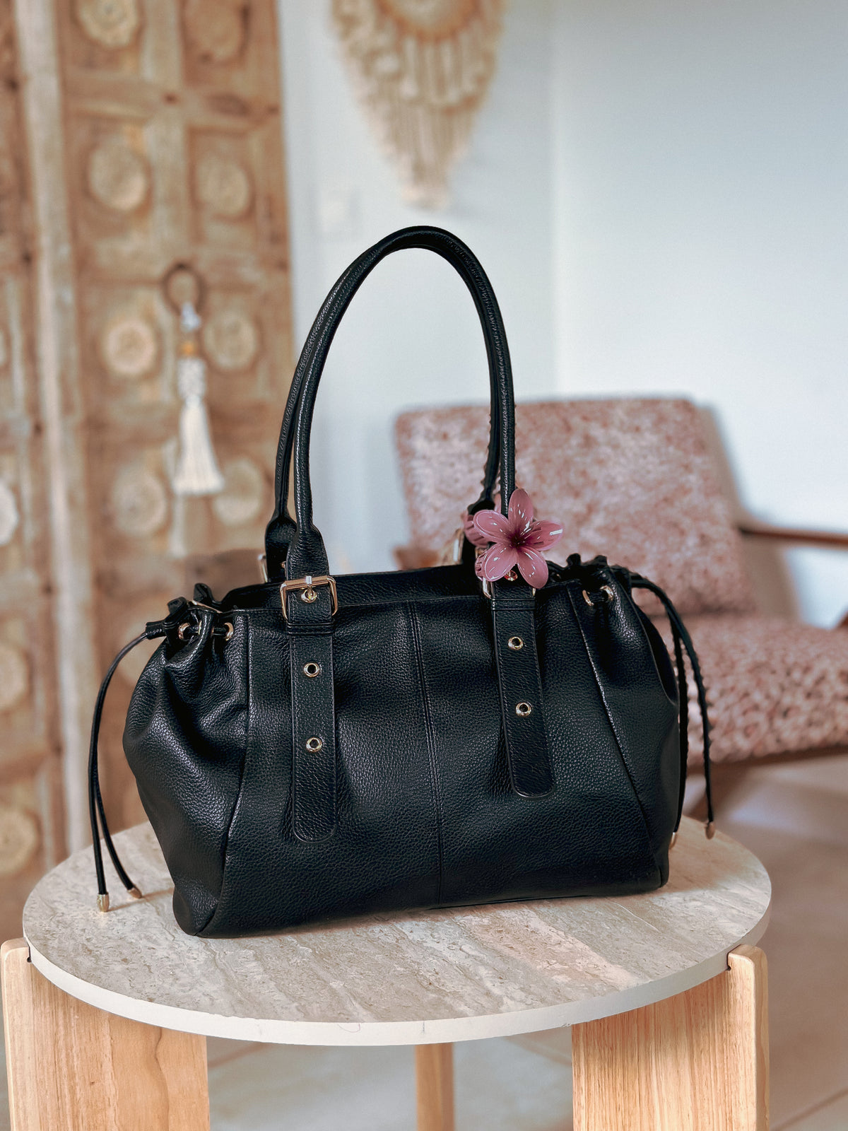 Sac Selina - Grand cabas noir