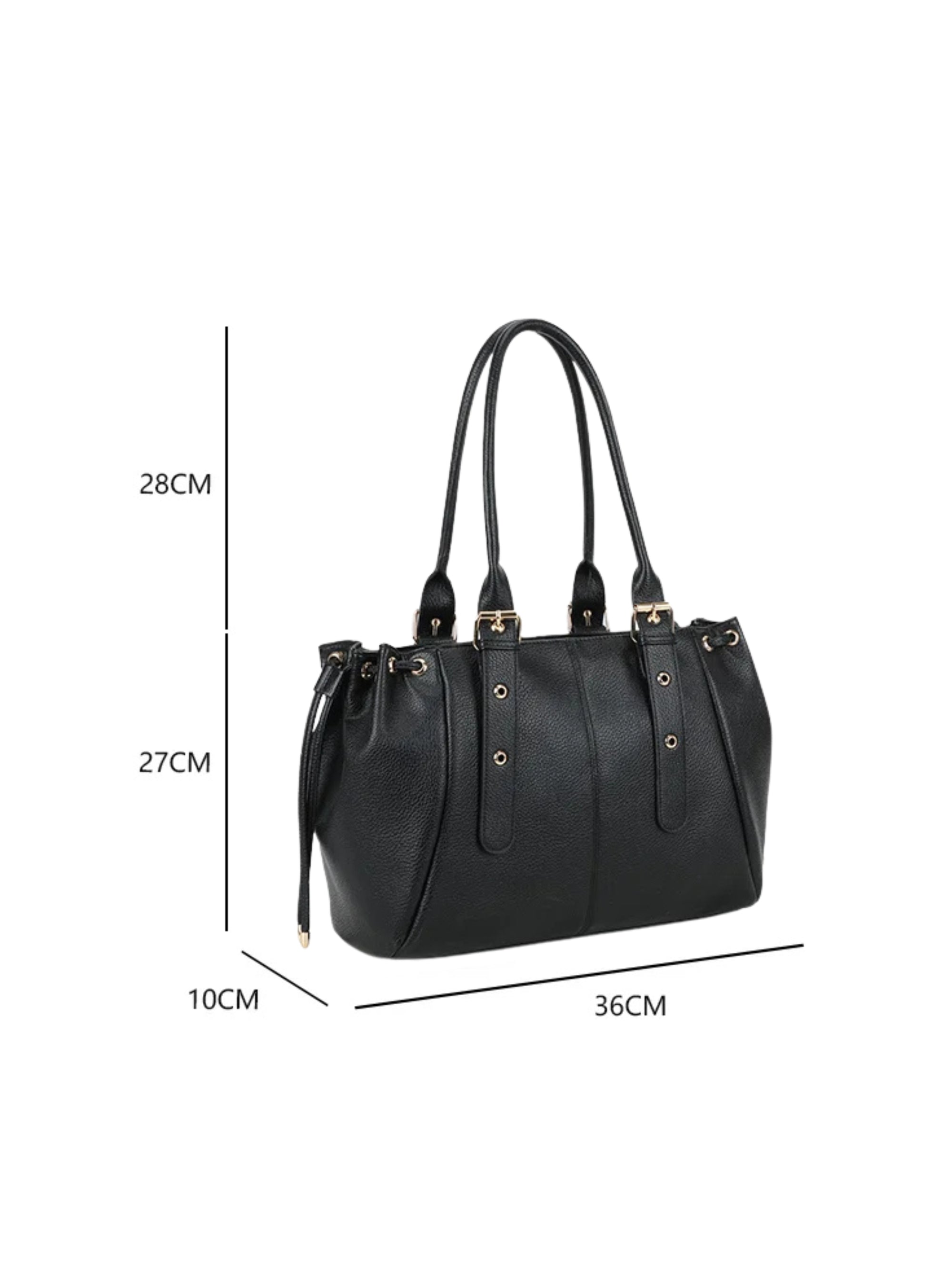 Sac Selina - Grand cabas noir