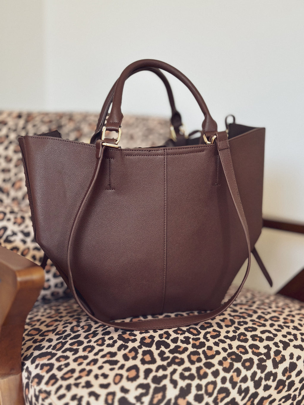 Sac Livia - Cabas Chocolat