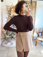 Sous-Pull Iséa - Smoké marron