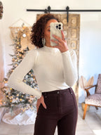 Sous-Pull Iséa - Smoké écru