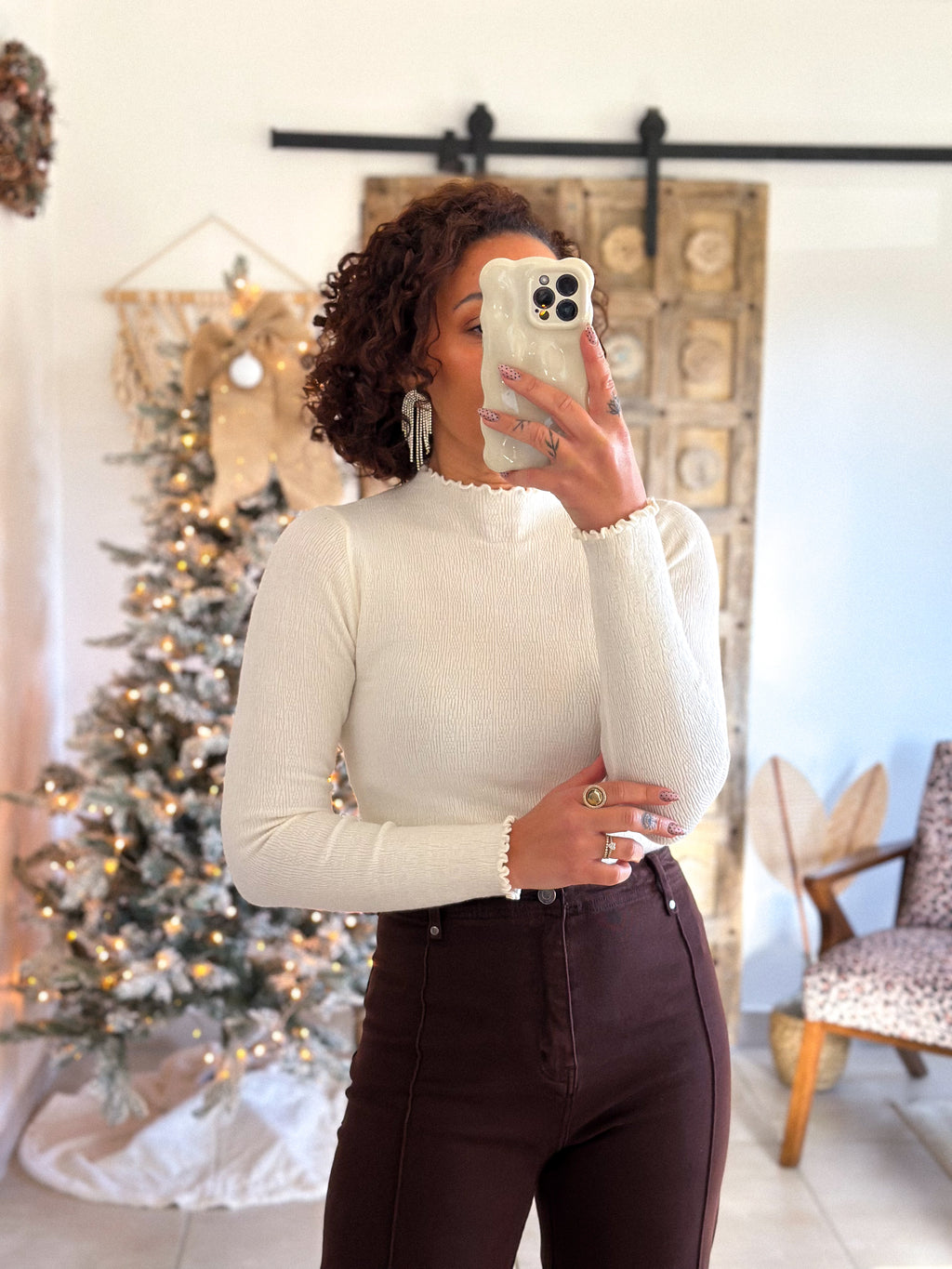 Sous-Pull Iséa - Smoké écru