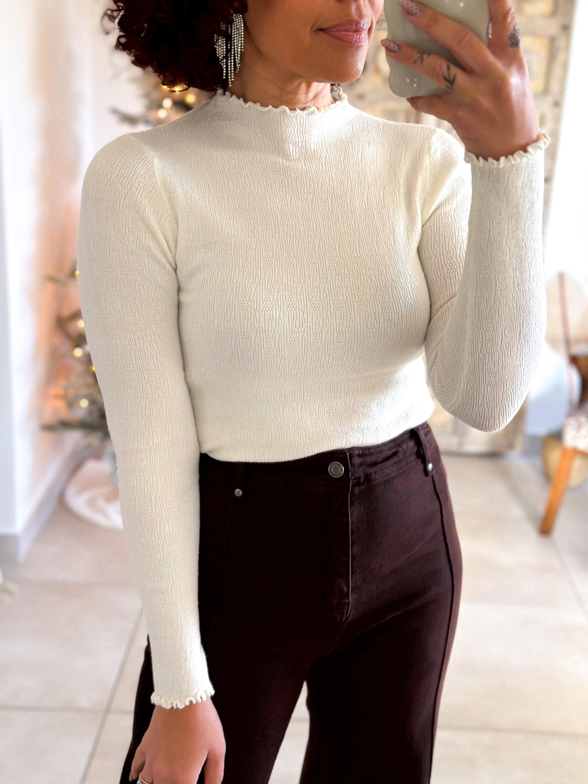 Iséa Undershirt - Ecru Smoké
