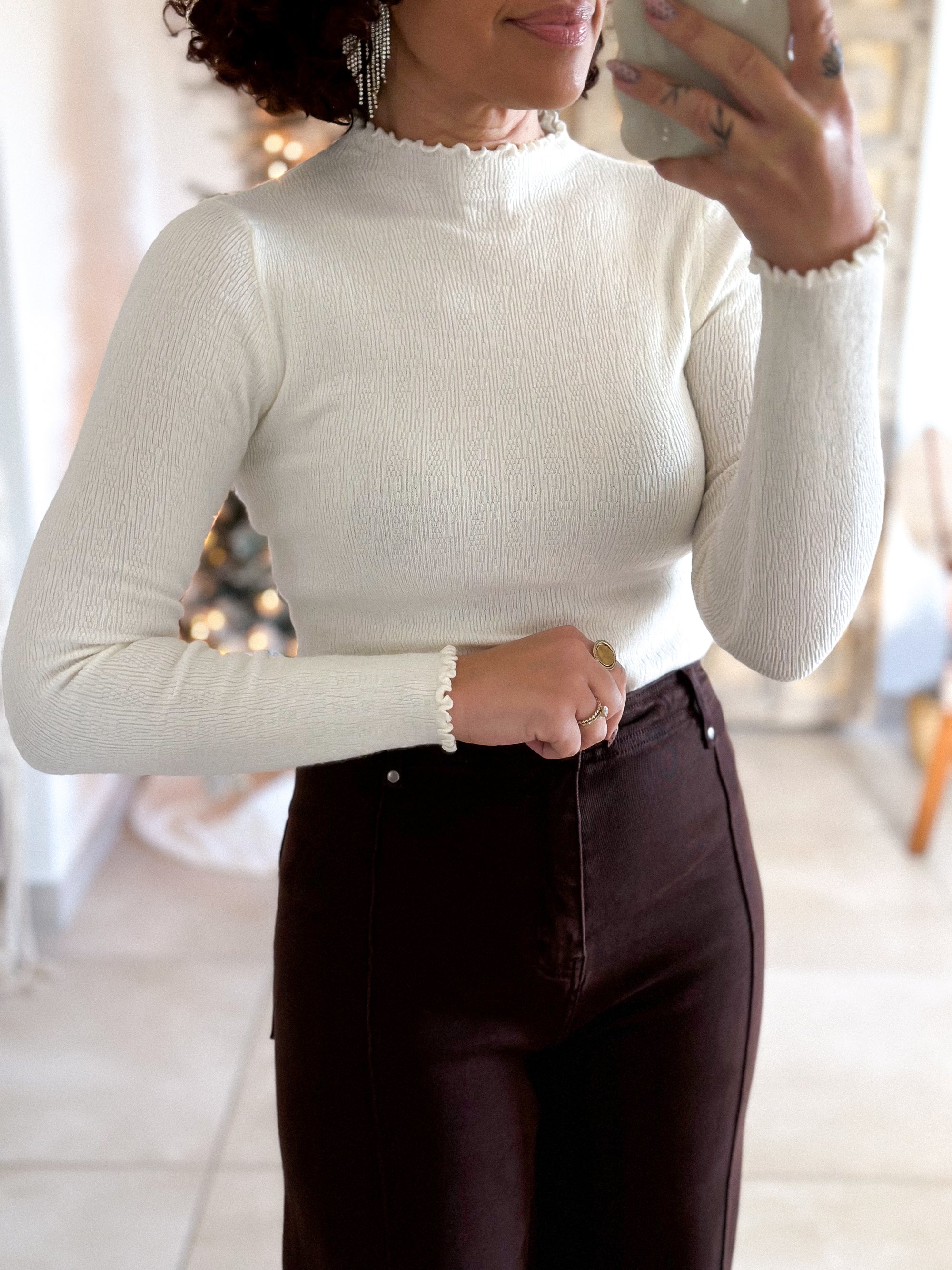 Sous-Pull Iséa - Smoké écru