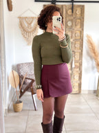 Sous-Pull Iséa - Smoké kaki