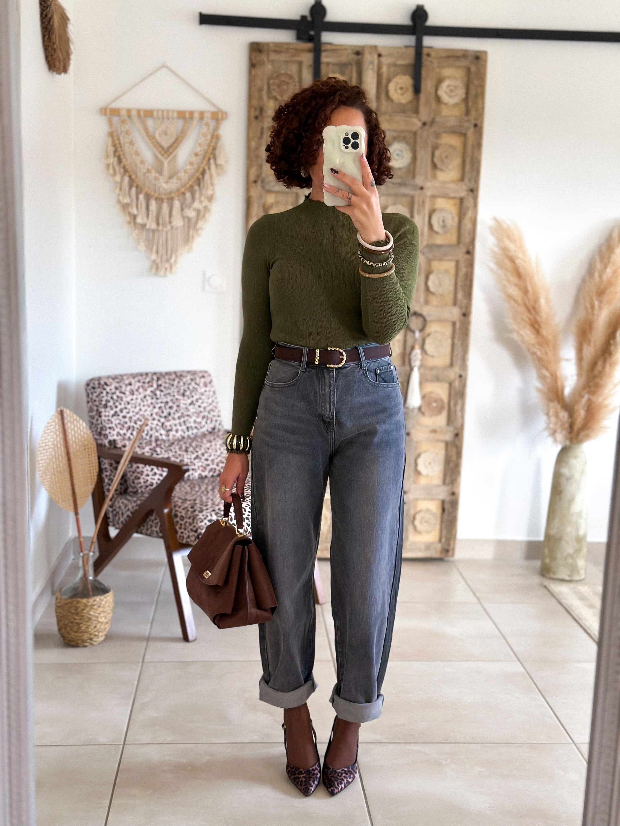 Sous-Pull Iséa - Smoké kaki