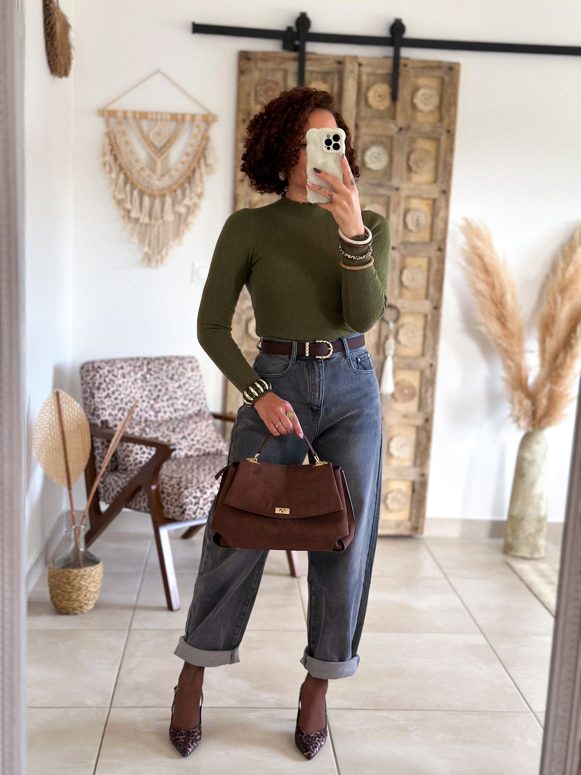 Sous-Pull Iséa - Smoké kaki