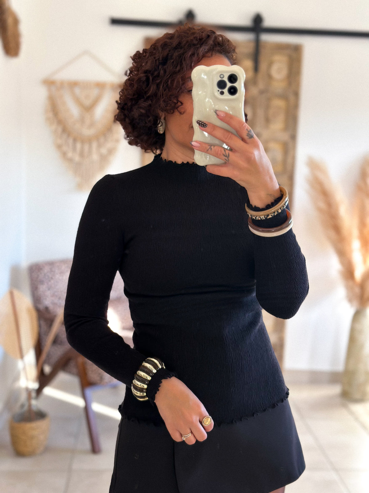 Sous-Pull Iséa - Smoké noir