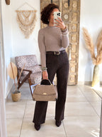 Sous-Pull Iséa - Smoké taupe