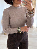 Sous-Pull Iséa - Smoké taupe