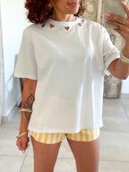 T-shirt Lovers - Blanc