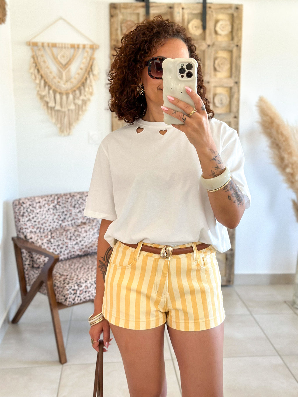 T-shirt Lovers - Blanc