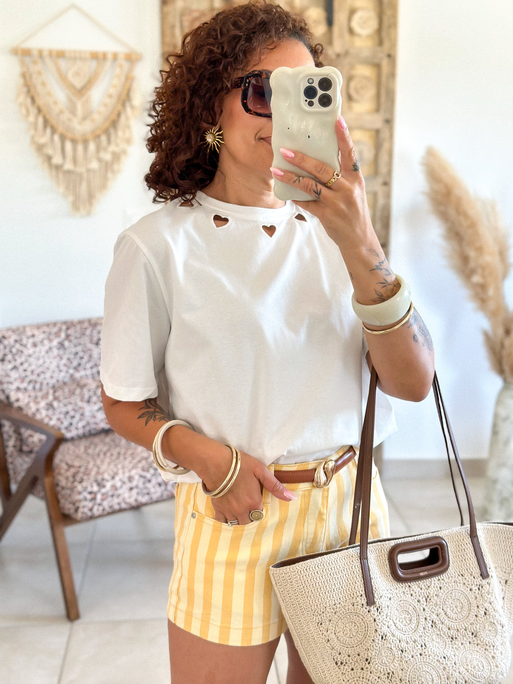 T-shirt Lovers - Blanc