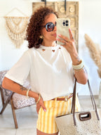T-shirt Lovers - Blanc