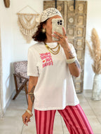T-Shirt Amore - Blanc