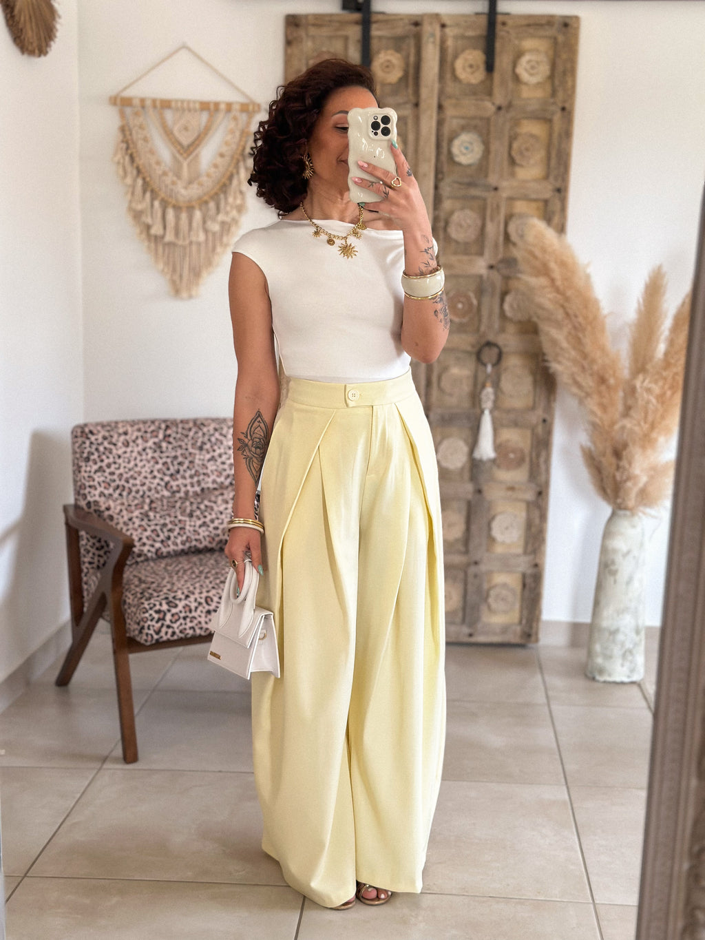 Top Max - Asymétrique blanc