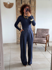 Top Clemence - Bleu marine