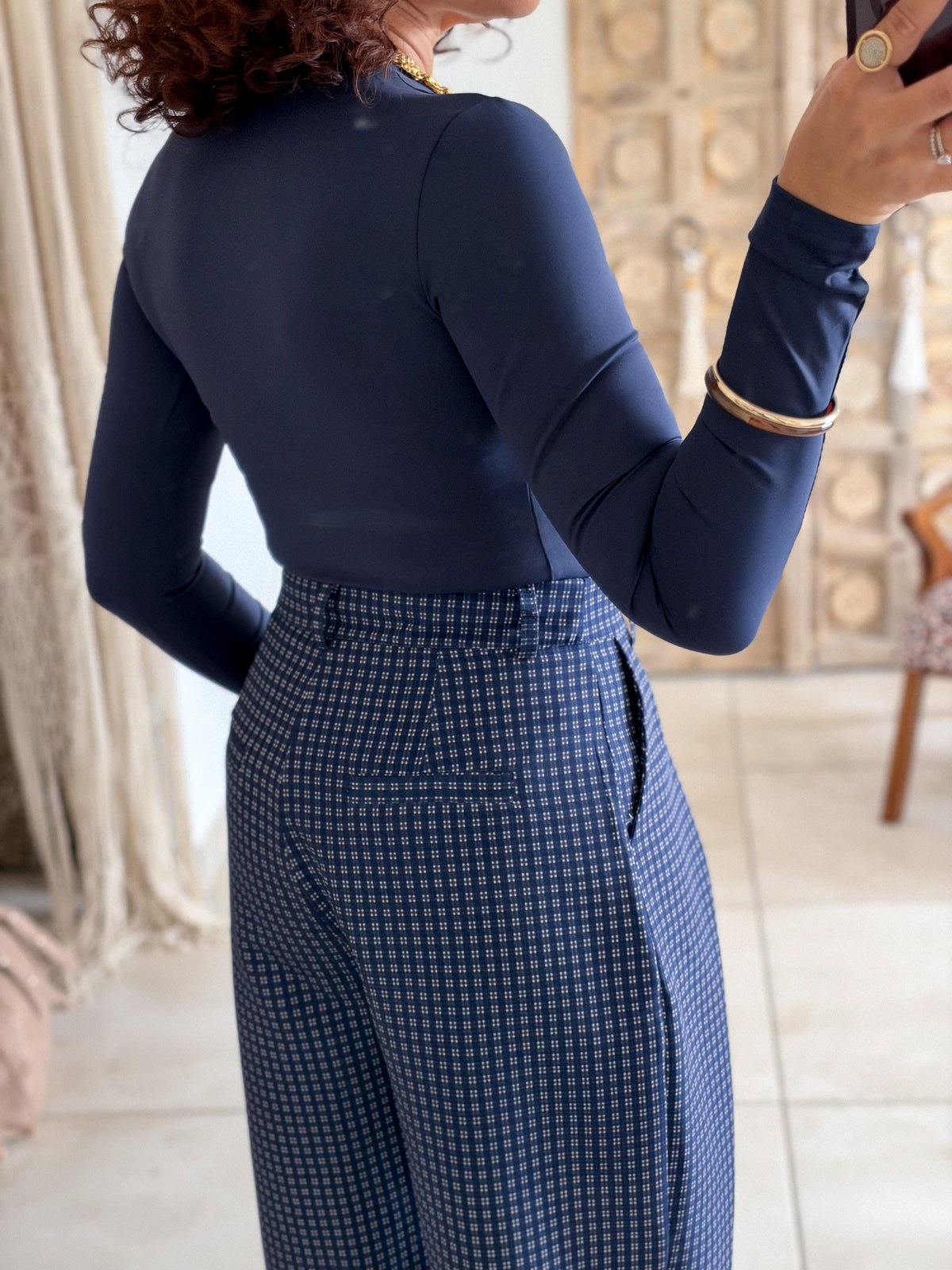 Top Clemence - Bleu marine