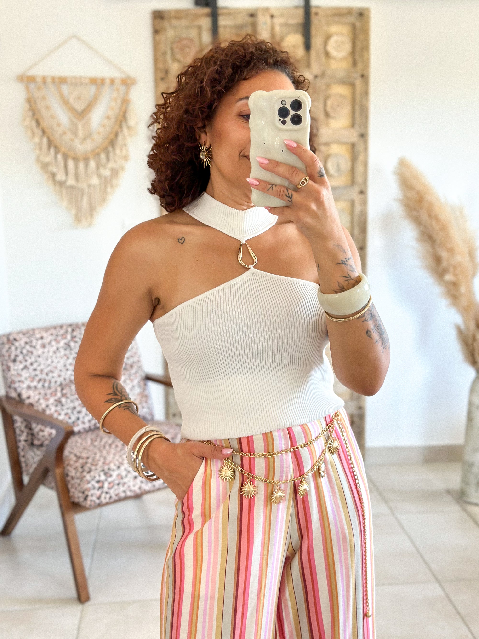 Top Larissa - Blanc