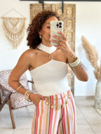 Top Larissa - Blanc
