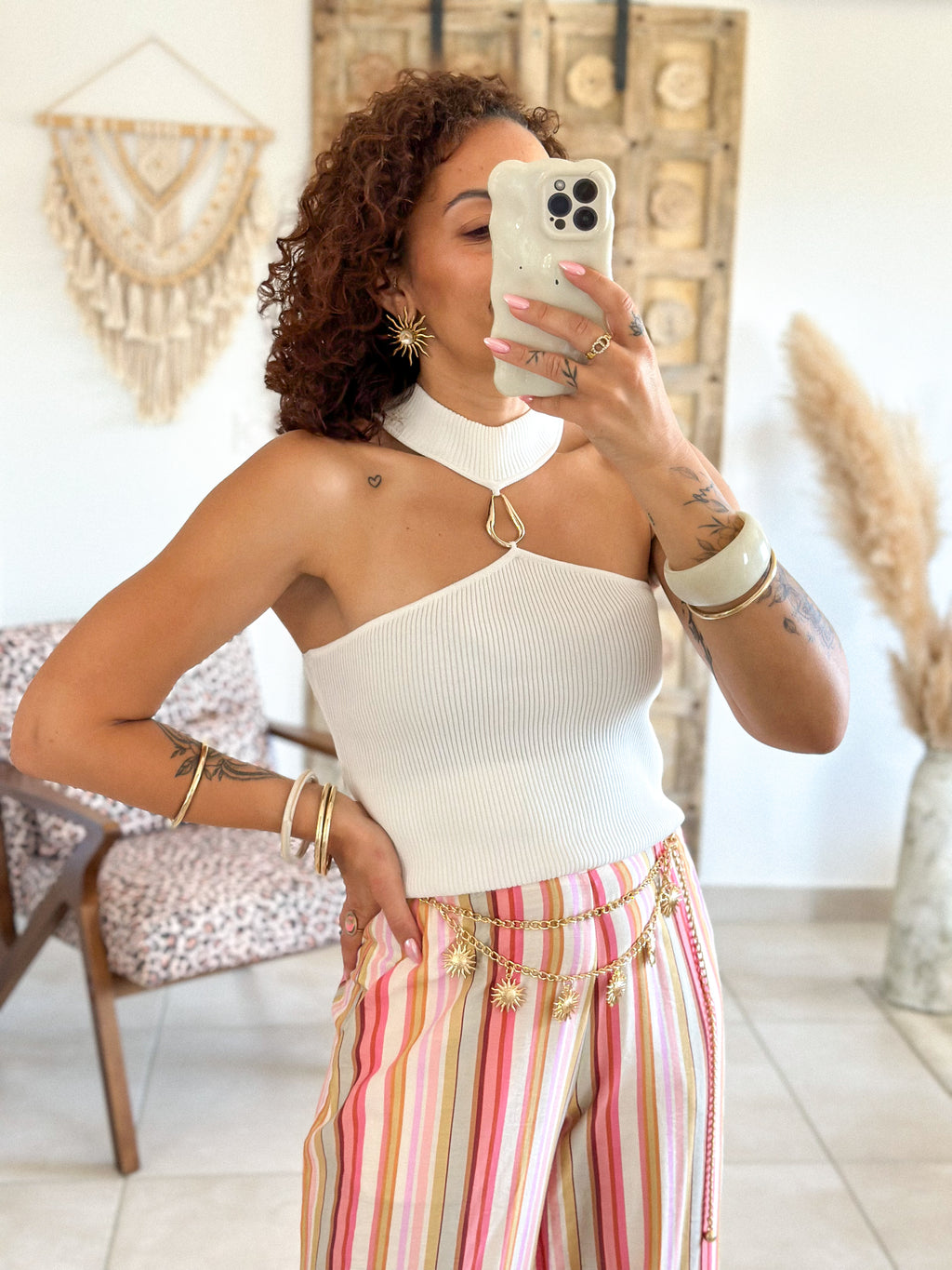 Top Larissa - Blanc