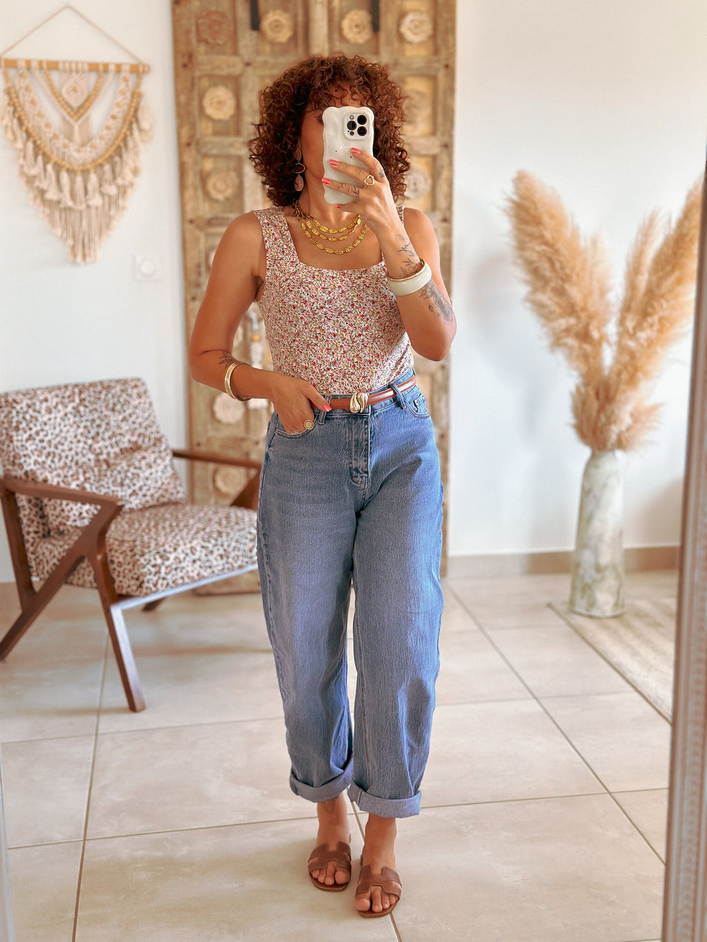 Top Lucy - Fleuri liberty