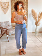 Top Lucy - Fleuri liberty
