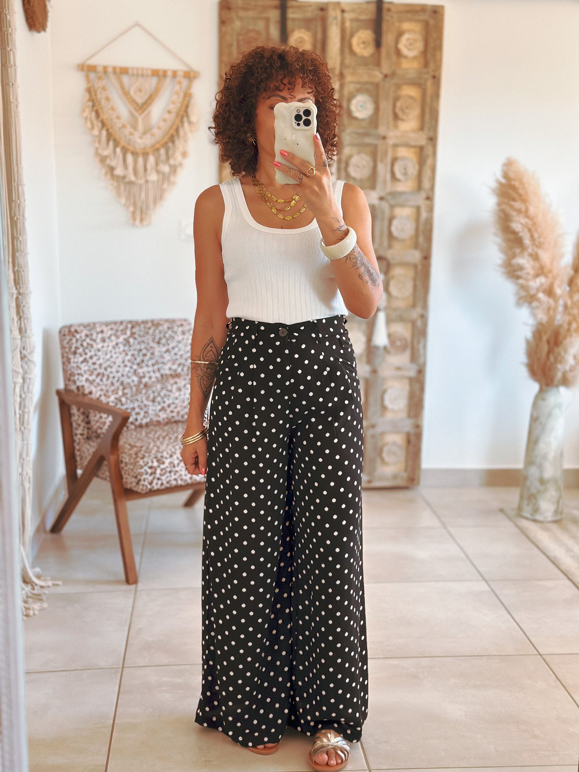 Top Dakota - Maille blanche