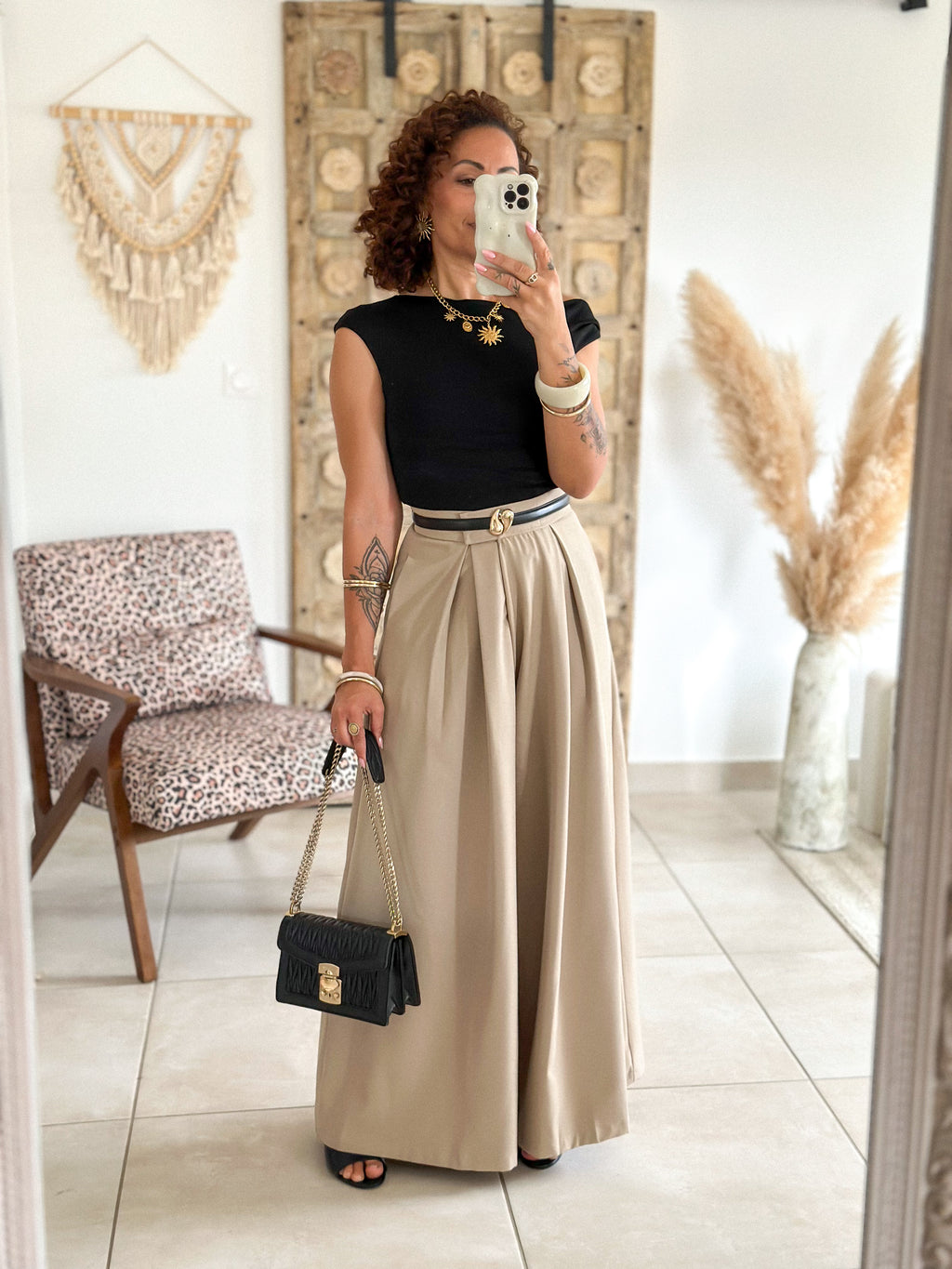 Top Max - Asymétrique noir
