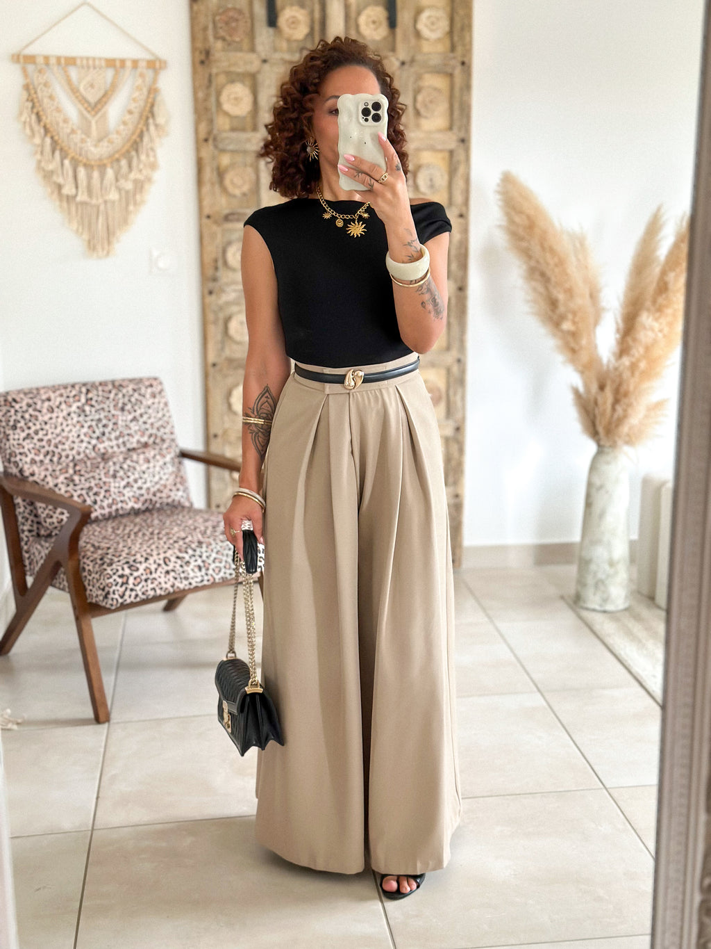 Top Max - Asymétrique noir