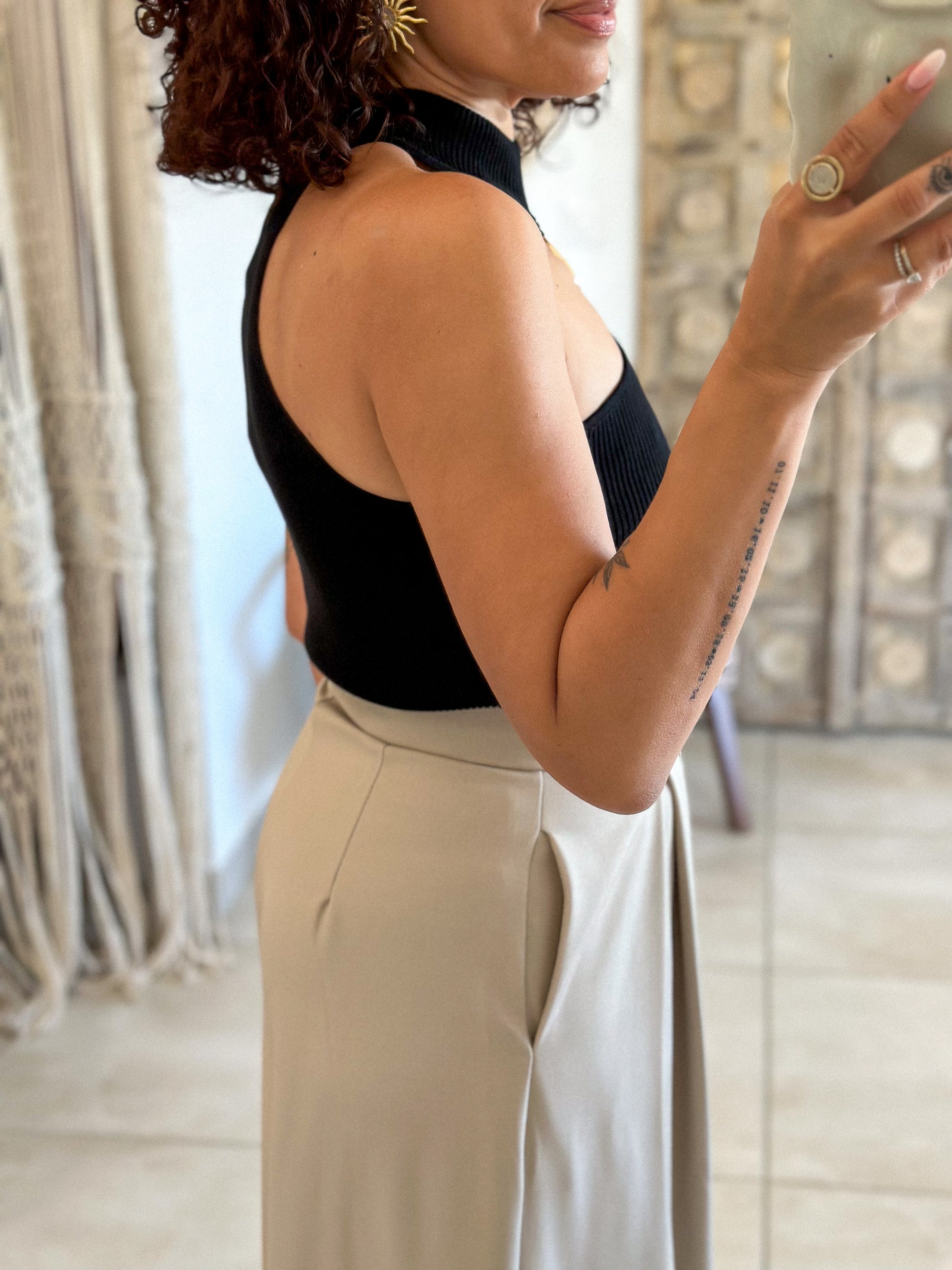Top Larissa - Noir