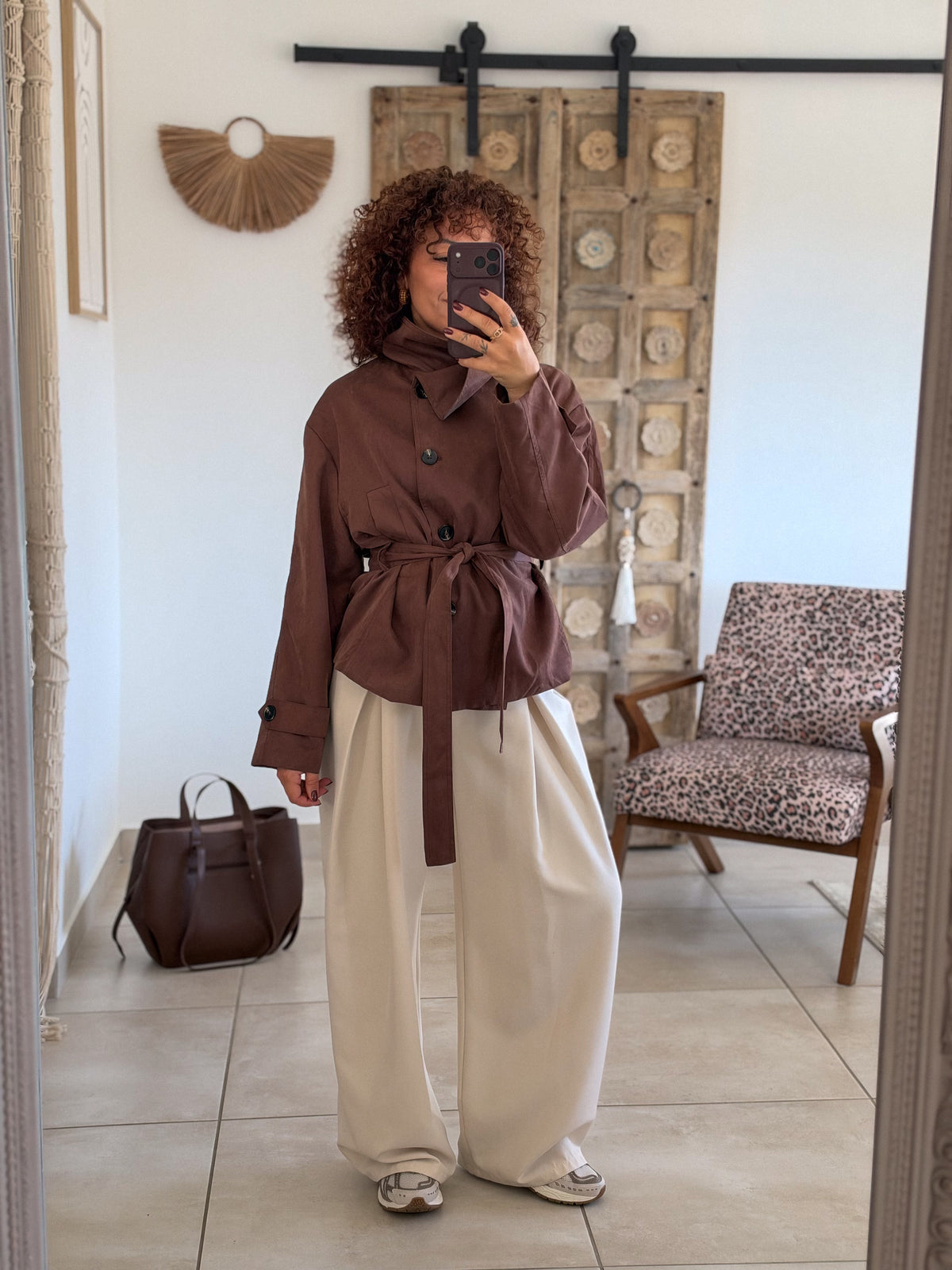Trench Margot – Chocolat