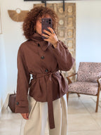Trench Margot – Chocolat