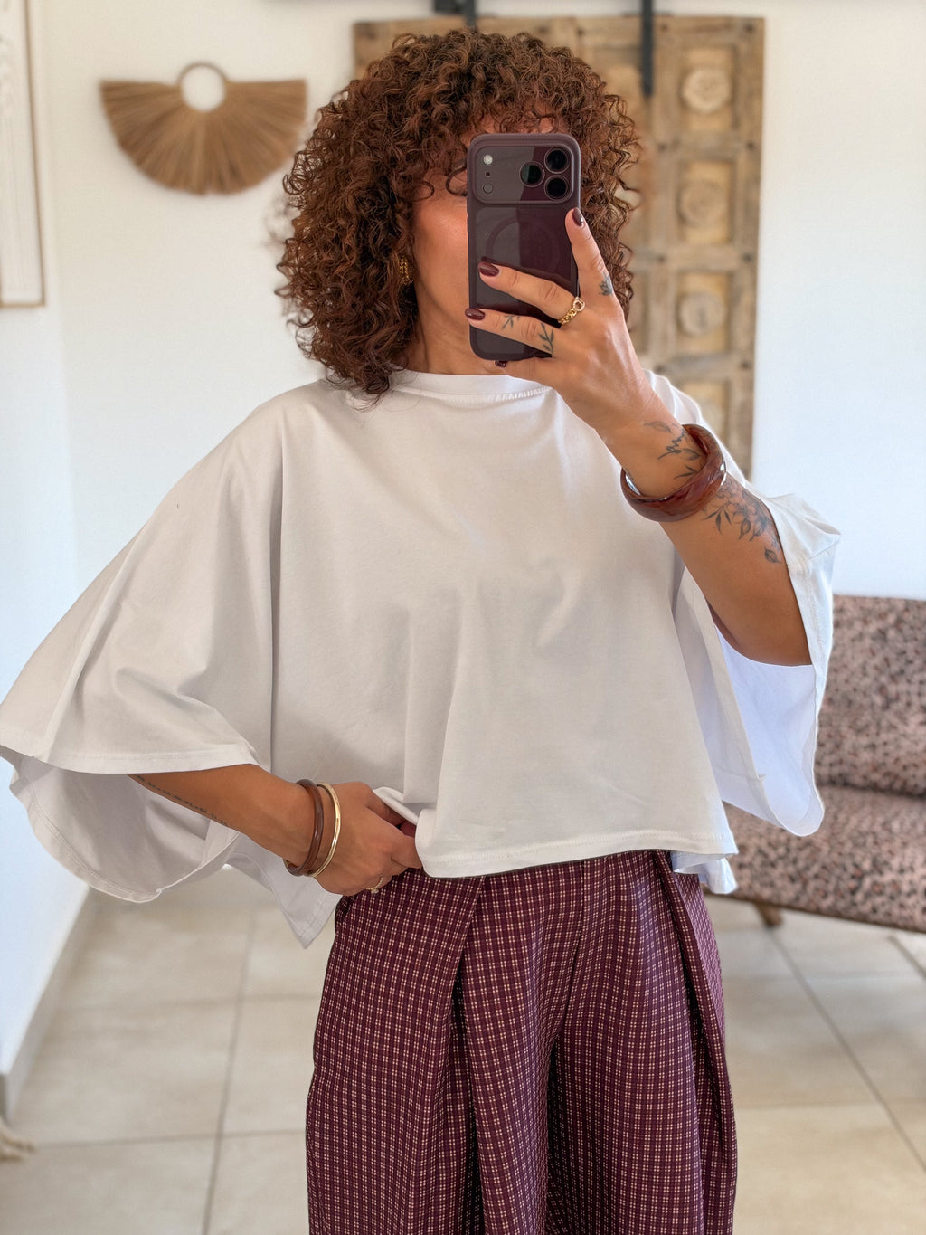 T-shirt Andrea – Blanc